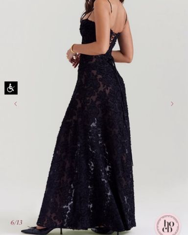 スーツ・フォーマル・ドレス House of cb SEREN dress wedding HOUSE OF CB Seren Blush Sheer Lace-Up Back Gown | Nordstrom