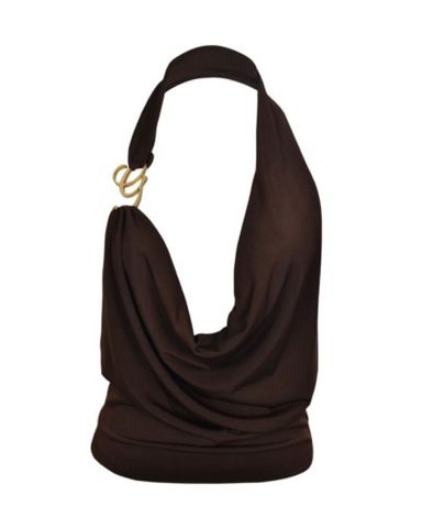 最終値下げ　2WAYLACE COLLAR TUCKPEPLUM TOPS Lennox Rib Knit Top by AKNVAS | Rent the Runway