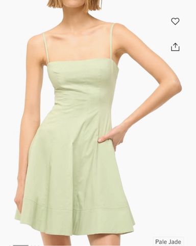 【関税込み】Staud カーキ Sutton ワンピース Staudのカーキ Sutton ワンピースがセール中