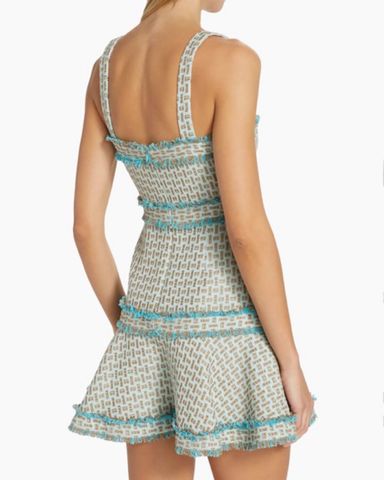 Zimmermann Textured Cotton Mini Dress | Pickle