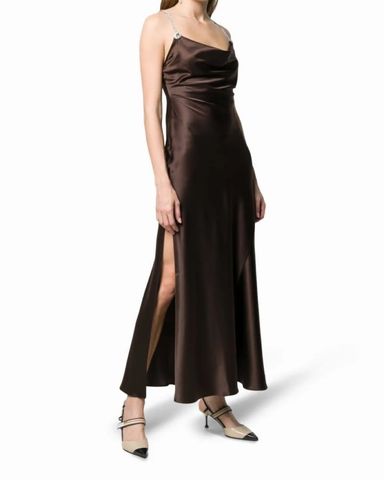 【関税&送料込】THE ANDAMANE Dresses Brown The Andamane Brown Slip Dress | Pickle