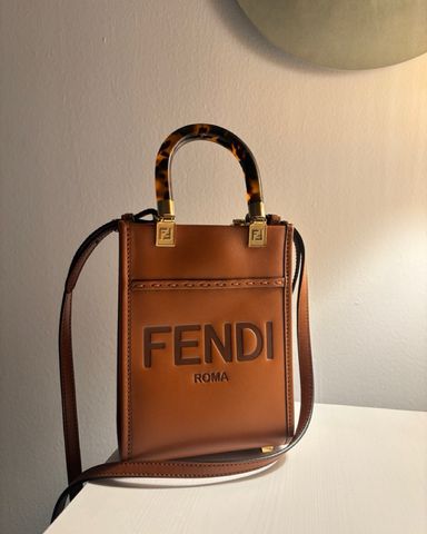 【FENDI】MINI FENDESSENCE BAG Fendi Fendessence Ff Denim Mini Bag | italist