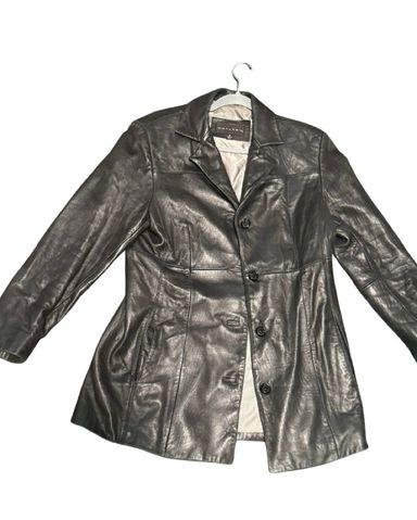 1970s Rem Garson Brown Leather Jacket Korea Second Skin