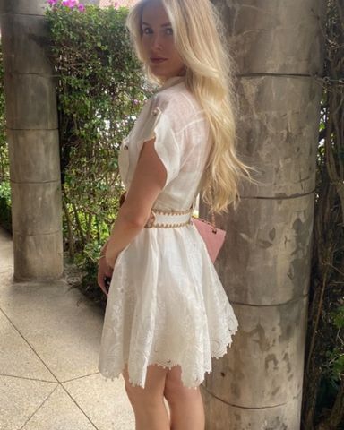 $1850 Zimmermann High Tide Tuxedo Dress | Pickle