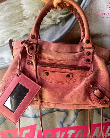 BALENCIAGA バレンシアガ HAND BAG (6713071VGUY 5634) ピンク Balenciaga City Handbag - Pink | eBay