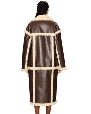 ★STAND STUDIO★ Single fur jacket ebony brown 6118690108752 Brown Stand Studio Clothing: Shop up to −74% | Stylight