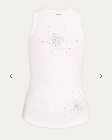 ミミココ Miu Miu Logo-Embellished Sleeveless Top | Pickle