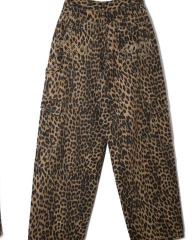 Jaded London Leopard Fade Colossus Jeans | Pickle