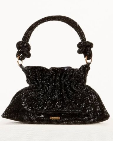 ■ ＊花＊ BLACK BASKET BAG MINI □ ＊花＊ 様専用BLACK BASKET BAG MINI