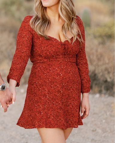 Reformation Long Sleeved Floral Dress | Pickle