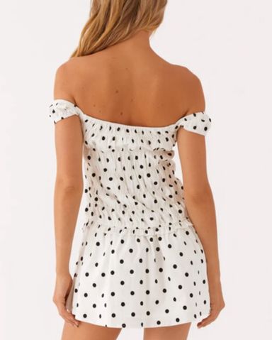 Jaded London Enya Polka Dot Dress | Pickle