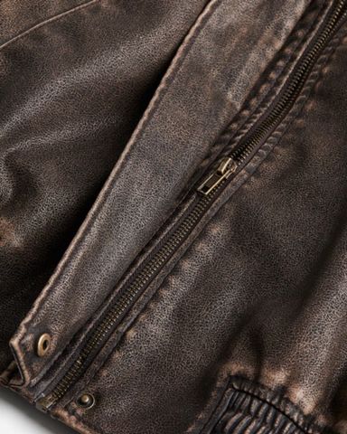 Marc Jacobs Brown Leather Jacket | Pickle