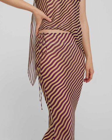 realisation par the naomiリアライザーションパー The Naomi Wild Things | Leopard Print Slip Skirt