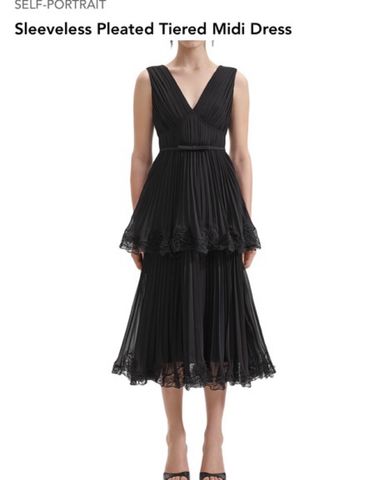 Self Portrait Black Dress | Pickle