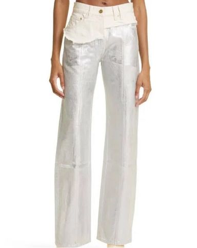 Zara Silver Jeans | Pickle