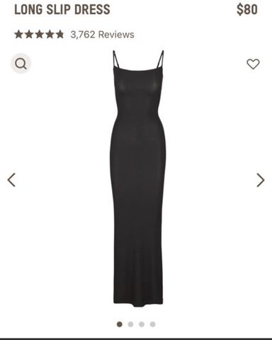 ワンピース skims SOFT LOUNGE LONG SLIP DRESS SOFT LOUNGE LONG SLIP DRESS | ONYX