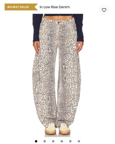 Shop Leopard Fade Colossus Jeans | Jaded London | Clothing