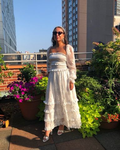 Zimmerman Lace Midi Dress | Pickle