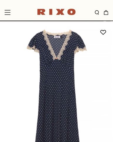 ワンピース Polka-Dot Lace-Trim Dress M black Polka Dot Lace-Trim Dress – COMMENSE