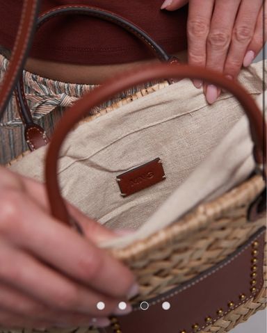 MIU MIU ウーブン バッグ Miu Miu Woven Basket Bag | Pickle
