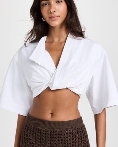 Maison Margiela MM6 Crop Top | Pickle