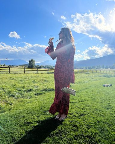 Realisation Par Red Leopard Dress | Pickle