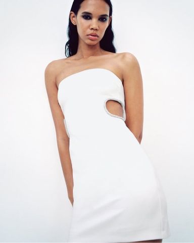 ワンピース S rhinestone dress Emilie Rhinestone Dress