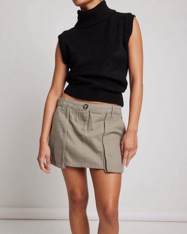 The Attico Cargo Mini Skirt | Pickle
