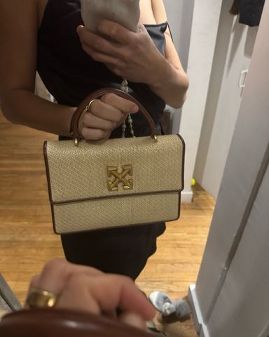 CELINE MEDIUM TILLY BAG IN RAFFIA | Pickle
