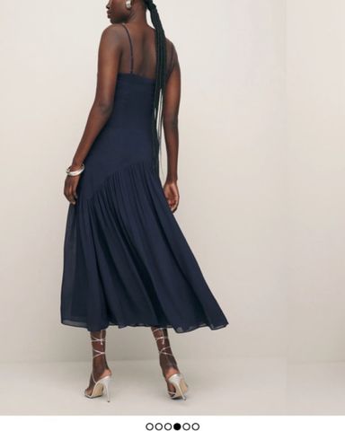 Reformation Rowen Linen Dress | Pickle