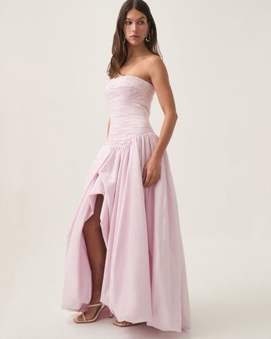 追跡便【Aje.】Violette Bubble Hem Maxi Dress ギャザー 全5色 Violette Bubble Hem Maxi Dress | Black | Aje – Aje ROW