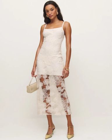 Reformation リフォーメーション デイナ ドレス 1318118.1.WHITE_SHELL?_s=RAABAB0