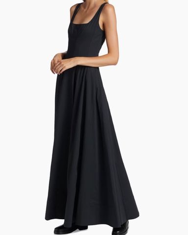 Cenoa Square-Neck Maxi Dress | Pickle