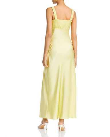 Aje Soulful Pom Pom Midi Dress | Pickle