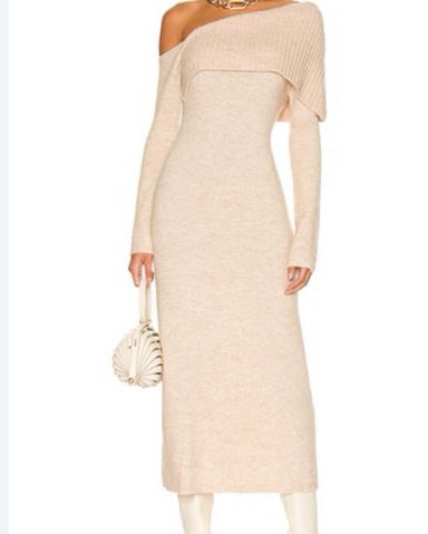Tory Burch Mesh Off The Shoulder Dress | Pickle