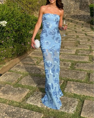 ワンピース ROTATE LONG FLORAL DRESS ROTATE BIRGER CHRISTENSEN Goldie ruched floral-print satin