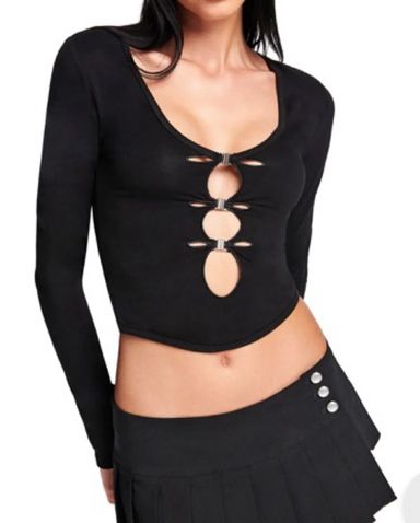 Sandy Liang Doting Top | Pickle