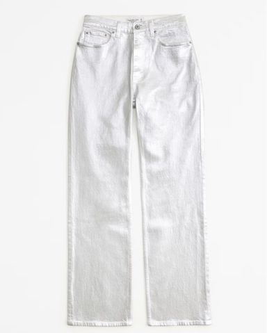   JEANS★チャンキーソール モノグラム WHITE/SILVER Silver Trainers Are More 