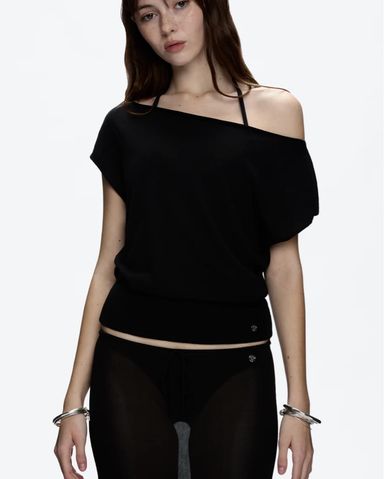 Tank Air Off Shoulder Knit | Pickle
