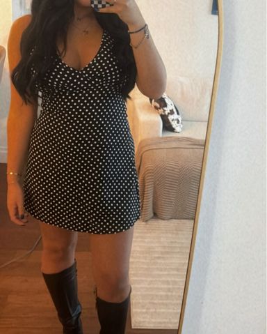 Jaded London Polka Dot Mini Dress | Pickle
