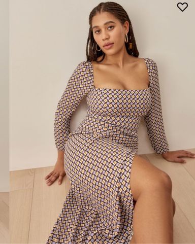 Reformation Sigmund dress Milanesa サイズ4 Reformation Sigmund Dress In Milanesa | Pickle