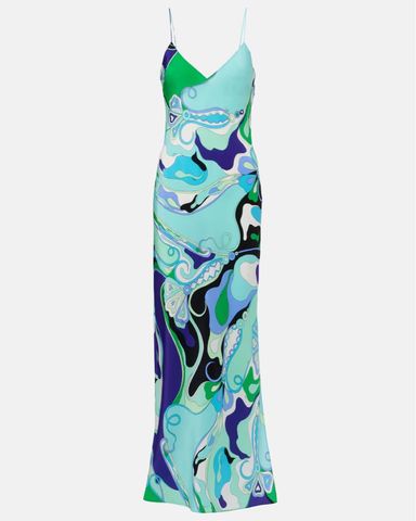 【関税込み】EMILIO PUCCI MARBLE DRESS Emilio Pucci Marble Dress in Pink | Lyst