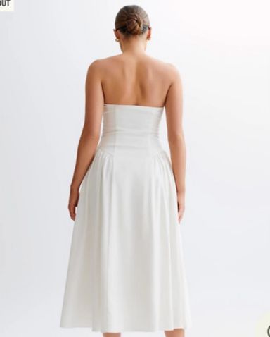 MAUREEN Cotton Shirring Maxi Dress | Pickle
