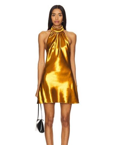 I.AM.GIA Gold Ellery Mini Dress | Pickle