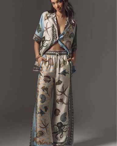【Zimmermann】Acacia striped wide-leg pants Buy Acacia Wide Leg Pant for Women | Zimmerman | Le Mill