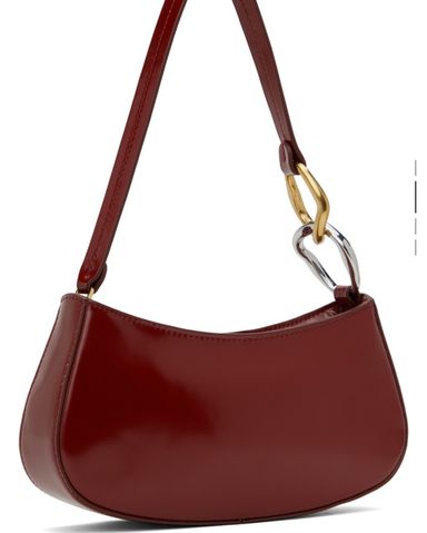 【関税＆送料込み】Jacquemus Shoulder Bags Jacquemus Le Rond Carre Shoulder Bag | Red | FARFETCH