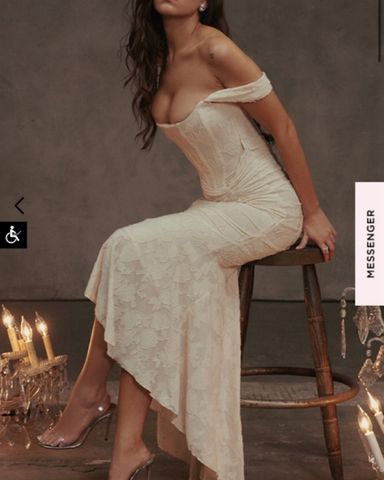 HOUSE OF CB Selena Puff Off the Shoulder Minidress | Nordstrom
