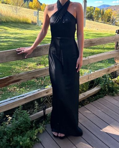 Simkhai Black Gown | Pickle