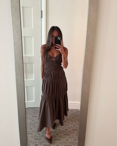 ロージールーチェ Brown Petals Dress carrislabelle-278_0.jpg