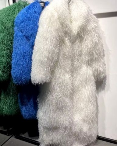 White Fur Coat | Pickle